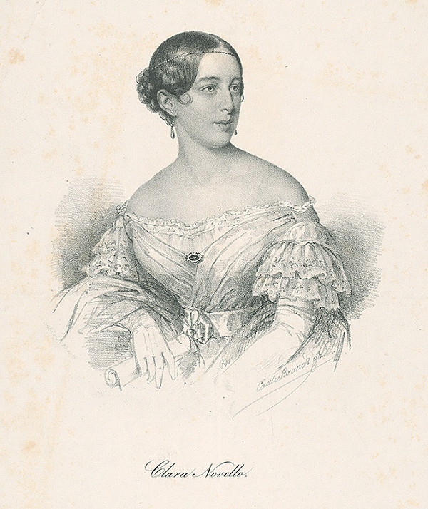 Cäcilie Brandt, August Kneisel – Clara Novello