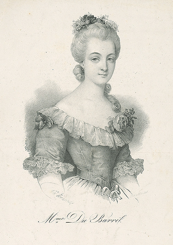 Cäcilie Brandt, August Kneisel – Madame du Barril