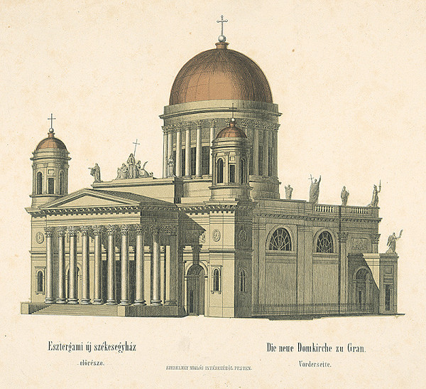 Stredoeurópsky autor z 19. storočia – Nová katedrála v Ostrihome