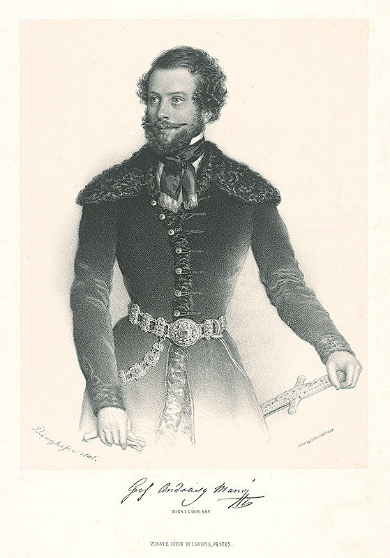 August Prinzhofer, J. Rauh – Gróf Manó Andrásy