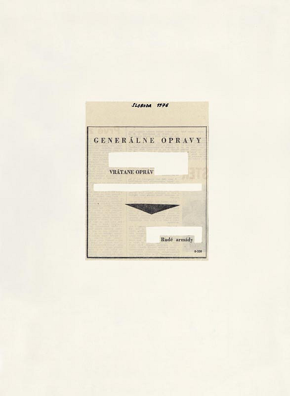 Július Koller – General Repairs. Including Repairs of the Red Army 