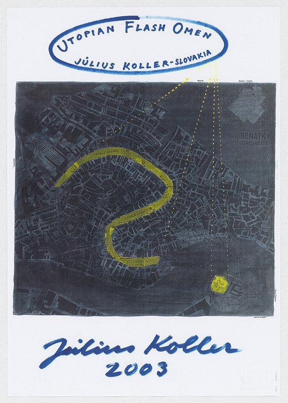 Július Koller – Utopian Flash Omen  
