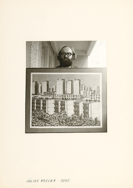 Július Koller – Július Koller 1976 (antihappening Akad. mal.)  