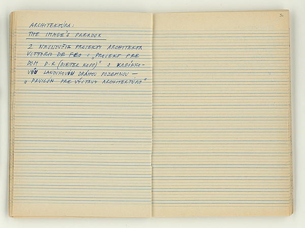 Július Koller – Archív JK/Domus č. 615/1981 