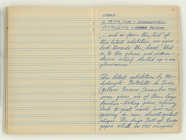 Július Koller – Archív JK/Domus č. 615/1981 