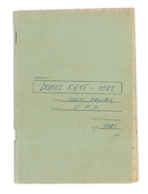 Július Koller – Archív JK/Domus č. 615/1981 