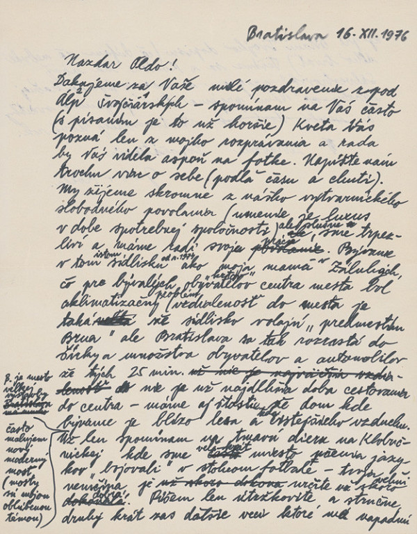 Július Koller – Archív JK/Nazdar Oldo! (koncept)  