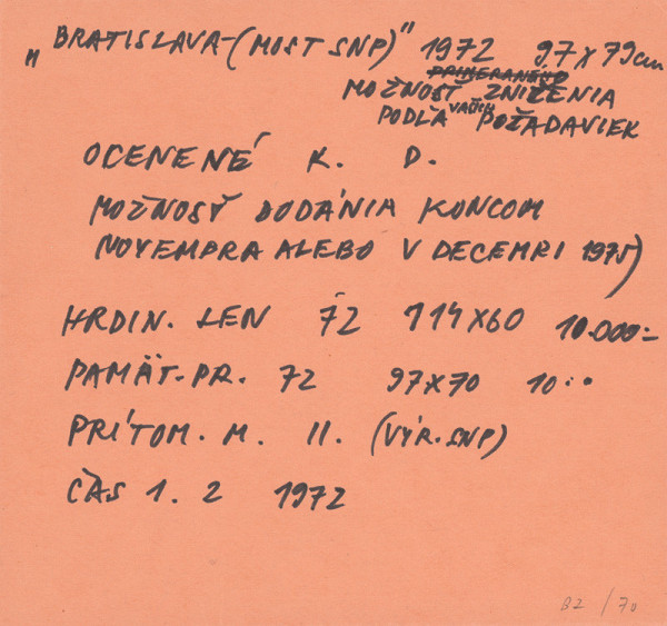 Július Koller – Archív JK/Obrazy ocenené komisiou diela... 