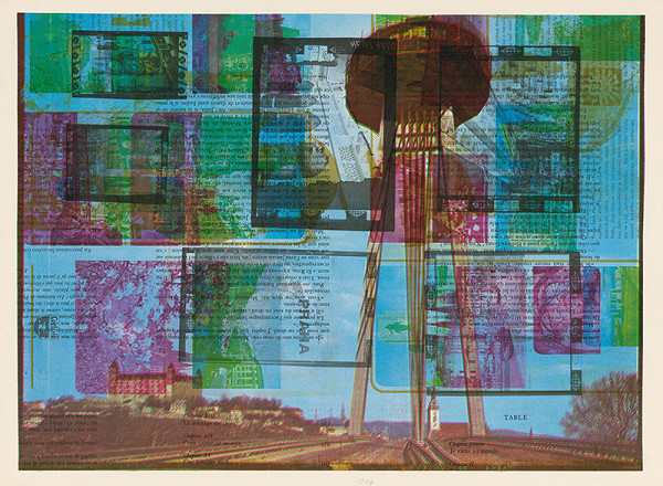 Július Koller – Archív JK/Makulatúra s mostom SNP  