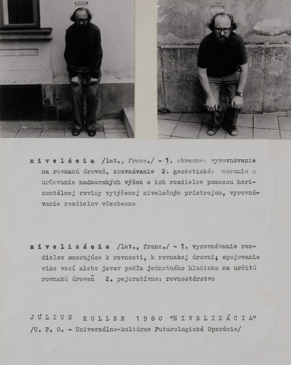 Július Koller – Nivelizácia