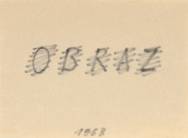 Július Koller – Bez názvu (obraz)