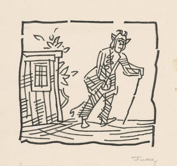 Ľudovít Fulla – Krivý čert 