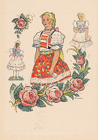 Ľudovít Fulla – Dievčatá zo Zemplína 