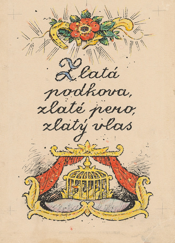 Ľudovít Fulla – Návrh na obálku 