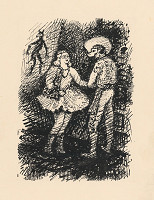 Ľudovít Fulla – Výjav z maškarného bálu 