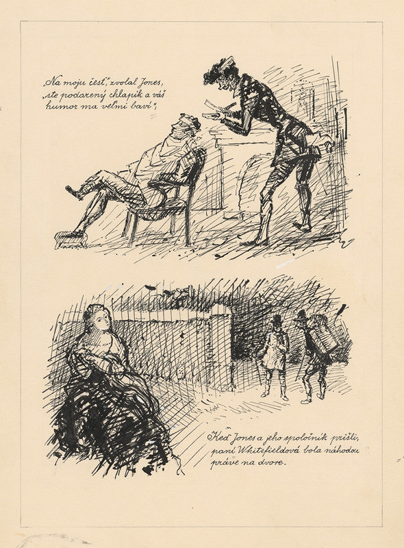 Ľudovít Fulla – 1. Na moju česť. 2. Jones a jeho spoločník 