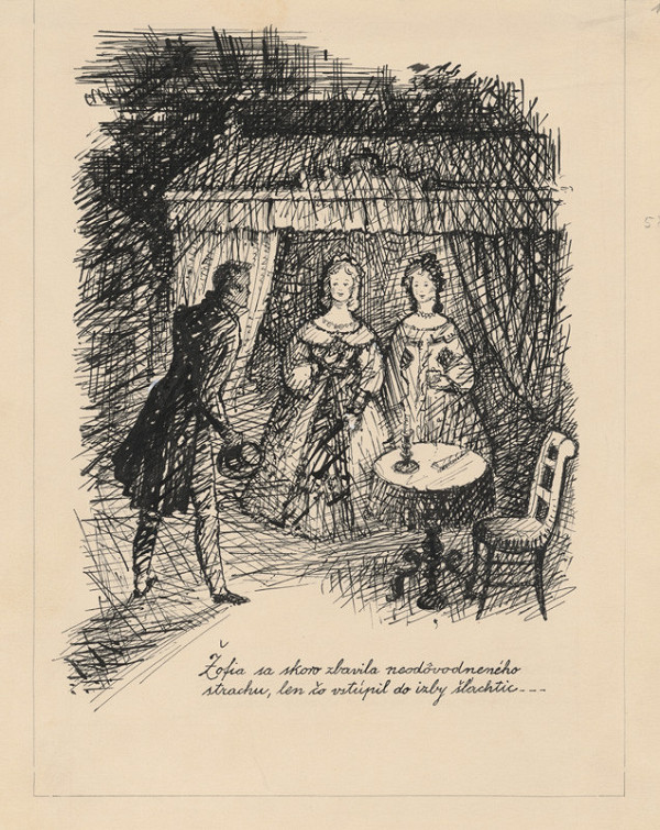 Ľudovít Fulla – Žofia sa zbavila strachu.... 