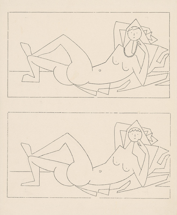 Ľudovít Fulla – Štúdie k Zuzane a starcom 