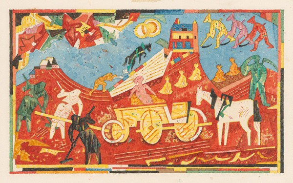 Ľudovít Fulla – Poľnohospodárstvo kedysi 