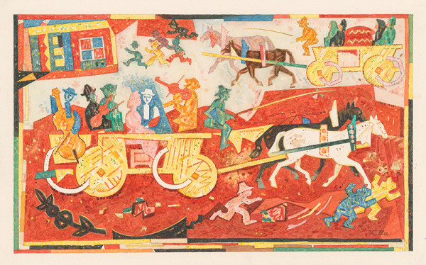 Ľudovít Fulla – Roľnícka svadba 