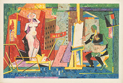 Ľudovít Fulla – Maliar a jeho model 