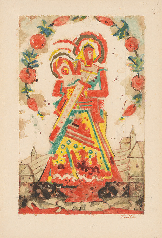 Ľudovít Fulla – Perníková madona 