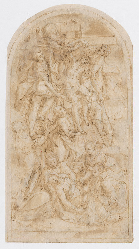 Taliansky majster z 2. polovice 16. storočia – Descent from the Cross