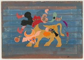 Alojz Klimo – Highwayman and a Cow 