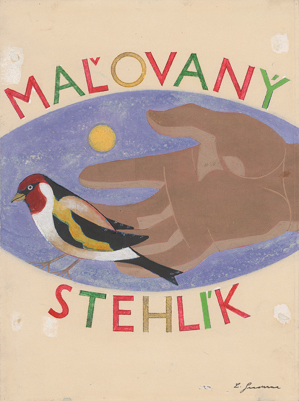 Ladislav Guderna – Painted Goldfinch Cover Page 