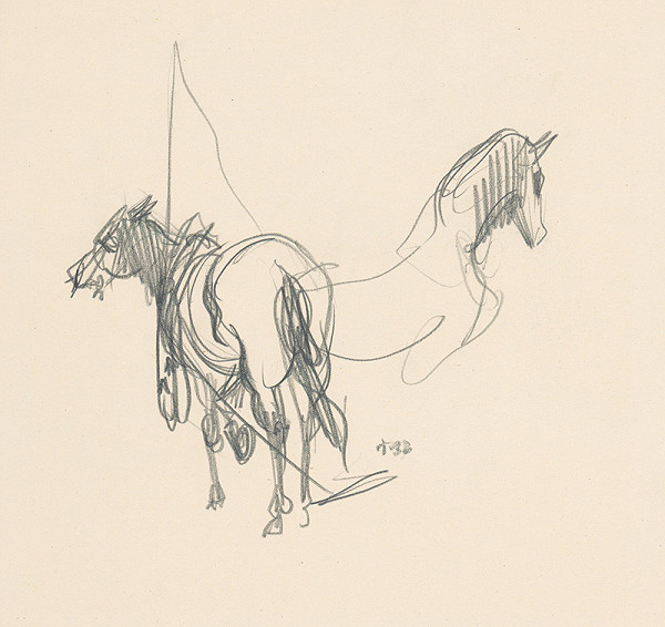 Jaroslav Vodrážka – Štúdie koní 