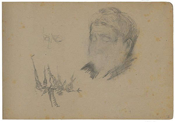 Margita Czóbelová – Náčrt ženskej tváre  