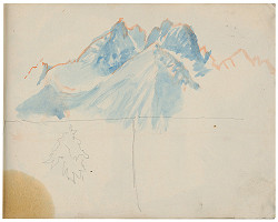 Margita Czóbelová – Náčrt horských štítov  