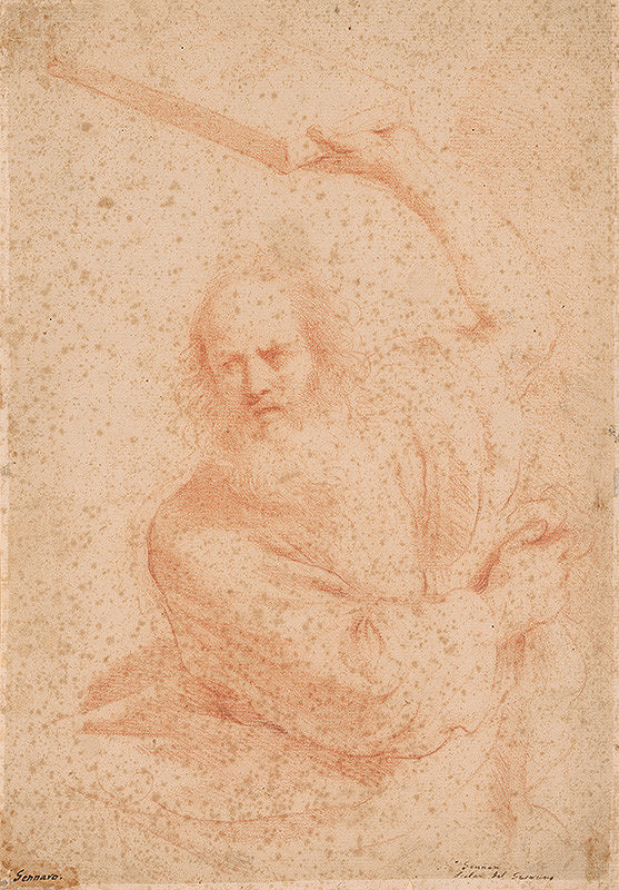 Taliansky majster z 3. tretiny 18. storočia – Štúdia k Mojžišovi