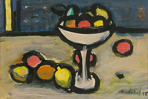 Ján Mudroch – Zátišie s ovocím 