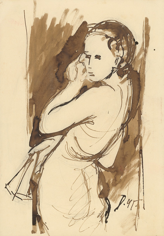 Róbert Dúbravec – Stojace dievča 