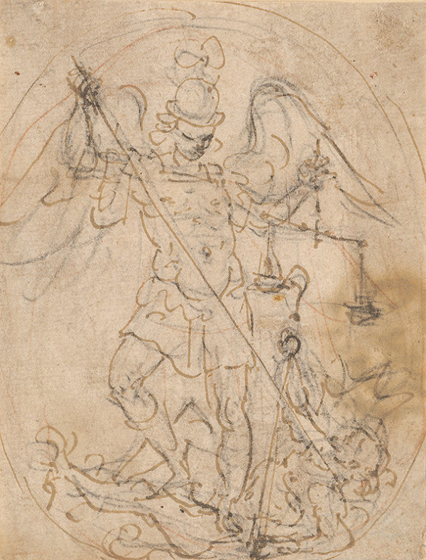 Taliansky majster zo 17. storočia – Svätý Michal