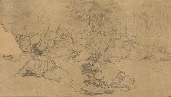 Joža Úprka – Štúdia z púte sv. Antoníčka 