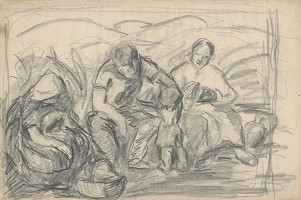 Július Flache – Náčrt k obrazu II. 