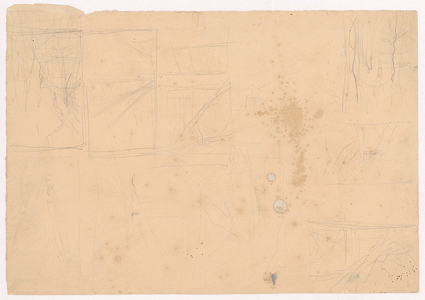 Ladislav Mednyánszky – Náčrt k obrazu 20. 