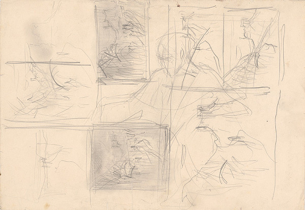 Ladislav Mednyánszky – Náčrt k obrazu 26. 