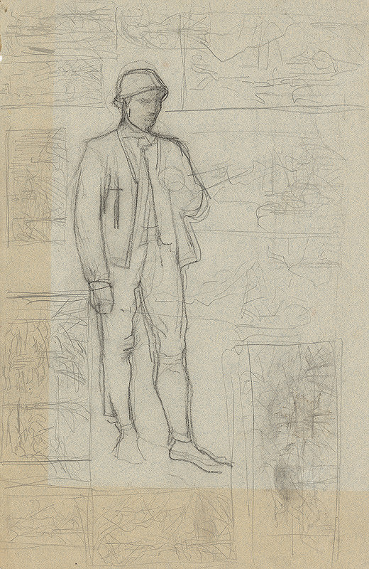 Ladislav Mednyánszky – Náčrt k obrazu 29. 