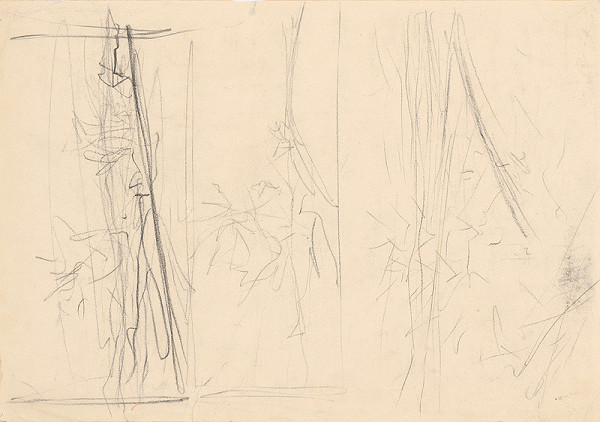 Ladislav Mednyánszky – Náčrt k obrazu 39. 