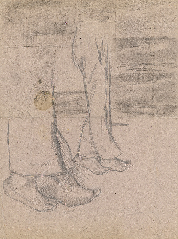 Ladislav Mednyánszky – Náčrt k obrazu 59. 