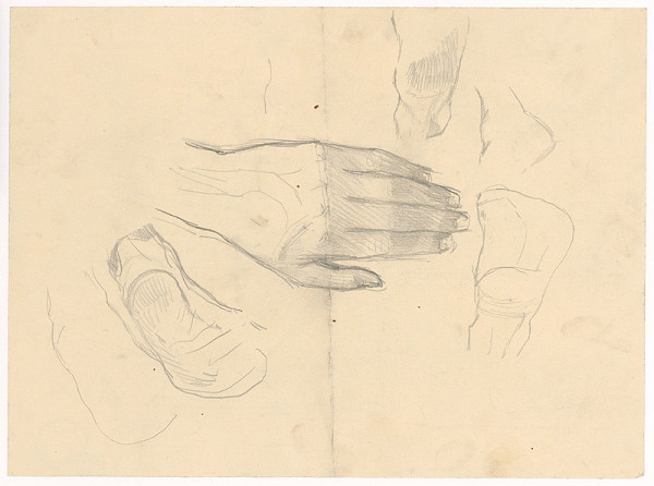 Ladislav Mednyánszky – Náčrt k obrazu 87. 