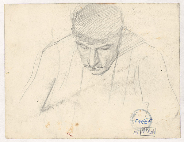 Ladislav Mednyánszky – Figurálne náčrty 58. 