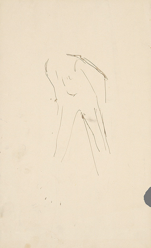 Ladislav Mednyánszky – Figurálne náčrty 66. 