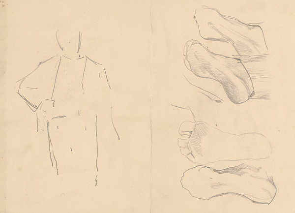 Ladislav Mednyánszky – Figurálne štúdie 94. 