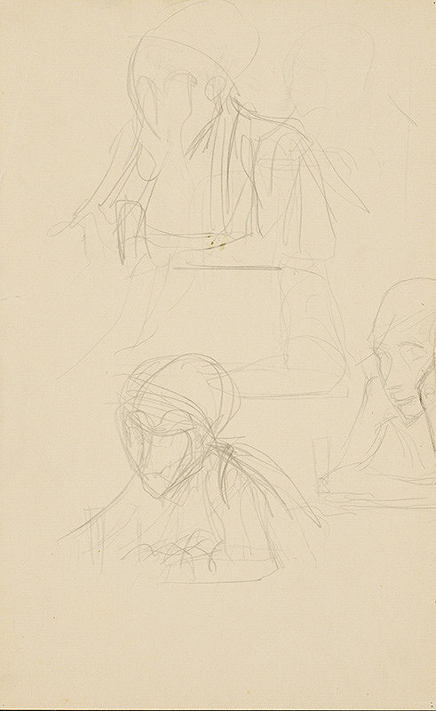 Ladislav Mednyánszky – Figurálne štúdie 107. 