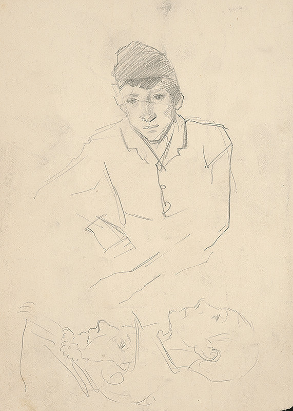 Ladislav Mednyánszky – Figurálne štúdie 135. 