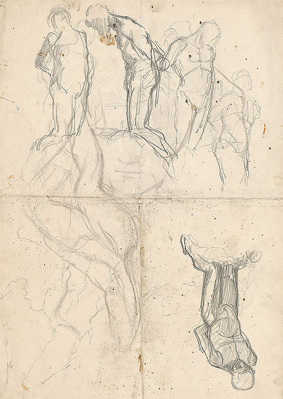 Ladislav Mednyánszky – Figurálne štúdie 194. 